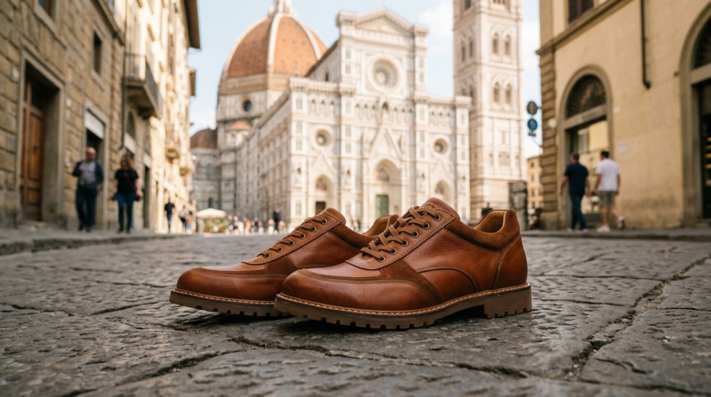 Close-up lifestyle photography of premium comfortable walkin